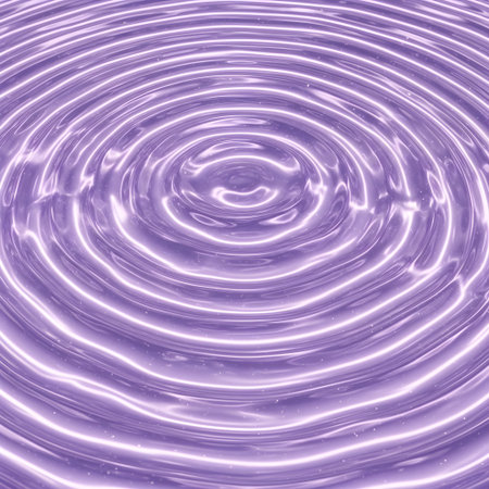 Gel ripple background with biotic aesthetic â perfect for soothing digital art.の素材