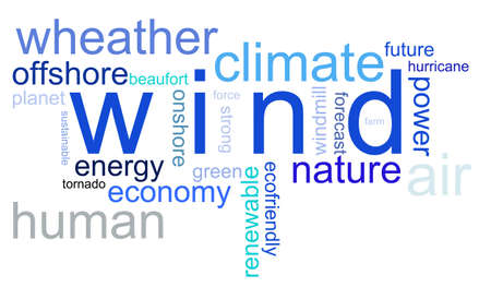 illustration windの写真素材