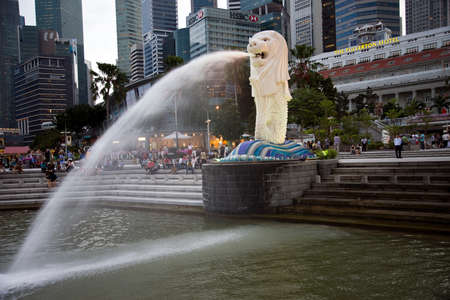 Merlion, Singaporeのeditorial素材