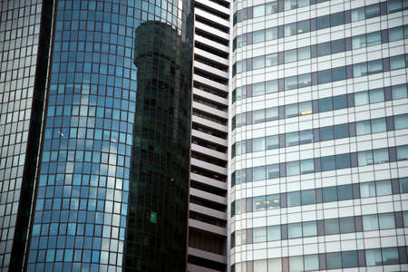 Modern office towers