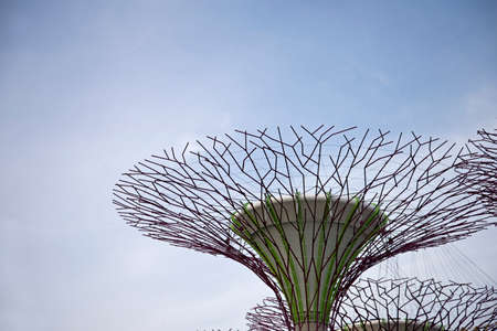 Supertree, Gardens by the Bay, Singaporeのeditorial素材