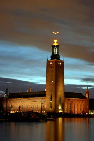 City Hall, Stockholm, Swedenの写真素材
