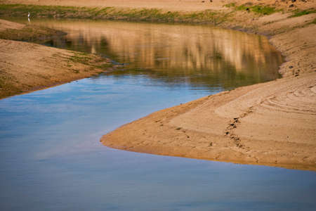 Colorful watercourseの写真素材