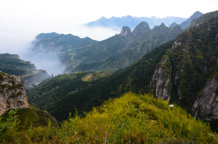 Taihang mountainsの写真素材