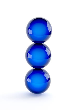 glossy ballsのイラスト素材