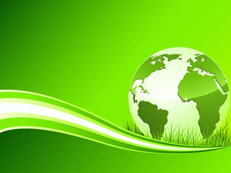 green earth backgroundのイラスト素材