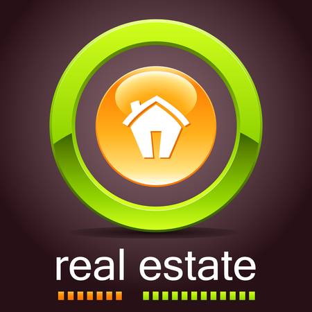 real estate signのイラスト素材