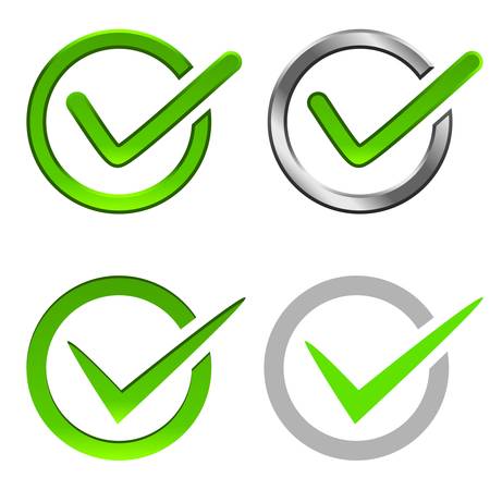 check mark symbolのイラスト素材