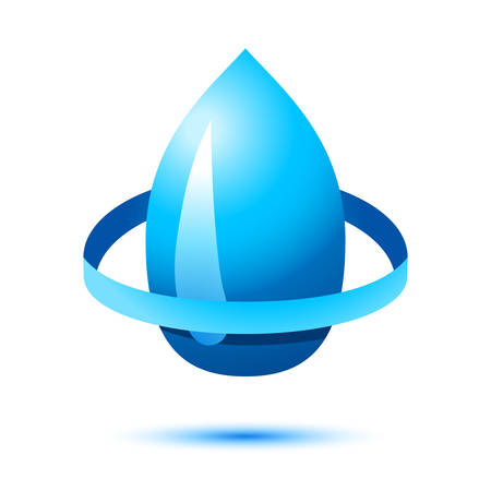 water drop - vector iconのイラスト素材