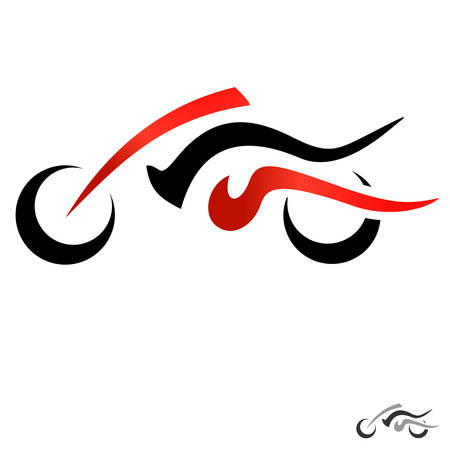 motorcycle, motorbike - iconのイラスト素材
