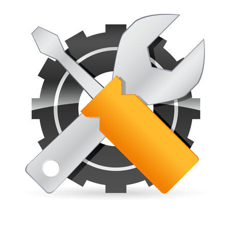 repair tools - vector iconのイラスト素材