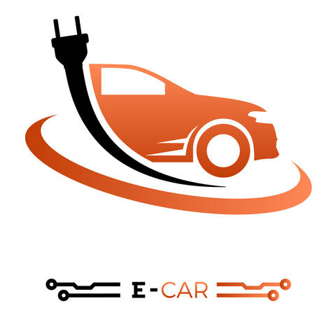 e-car    designのイラスト素材