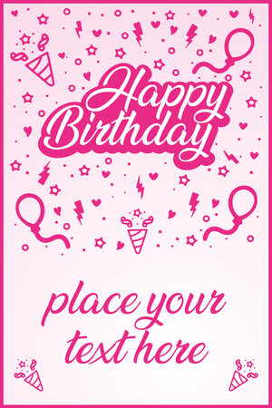 happy birthday card - celebrationのイラスト素材