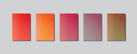 Multicolored abstract vector backgrounds.