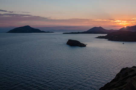 Cape Sounionの写真素材