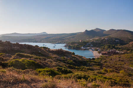 Cape Sounionの写真素材