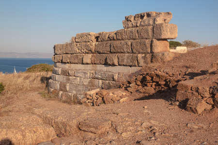 Cape Sounionの写真素材