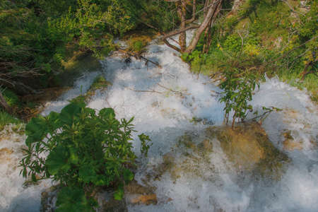 Plitvice Lakes National Park, Croatia. One of the most beautiful places in the world.の写真素材