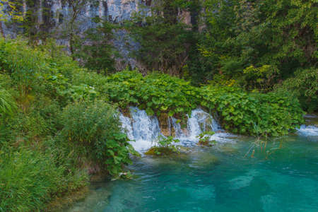Plitvice Lakes National Park, Croatia.の写真素材