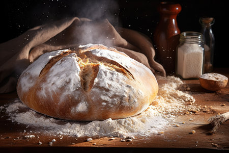Photo of fresh, fragrant, delicious breadの写真素材