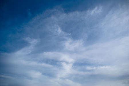 blue sky and white clouds