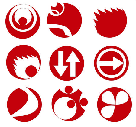 Vector design elementsのイラスト素材