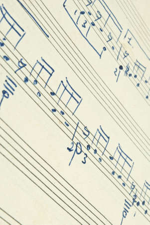 music notes backgroundの写真素材