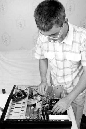  IT Engineer Workingの写真素材