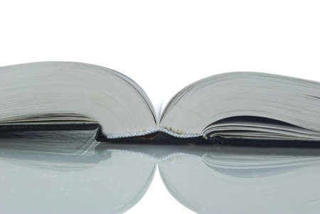 book on the white backgroundの写真素材