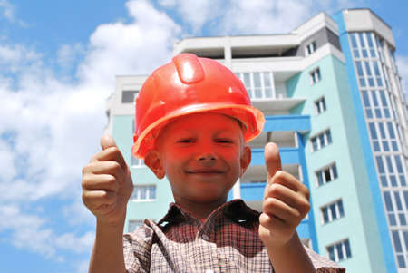 Boy builderの写真素材