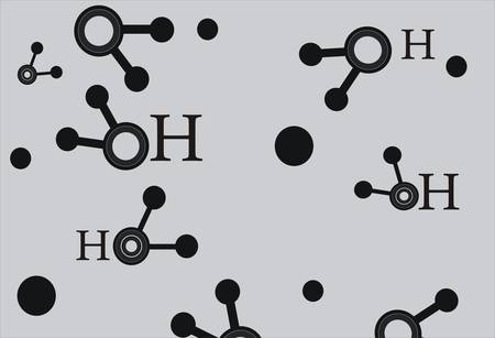 Molecule iconsのイラスト素材