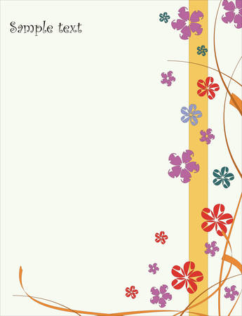 Floral collectionのイラスト素材