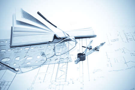 Architectural blueprints