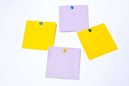  sticky notes collectionの写真素材