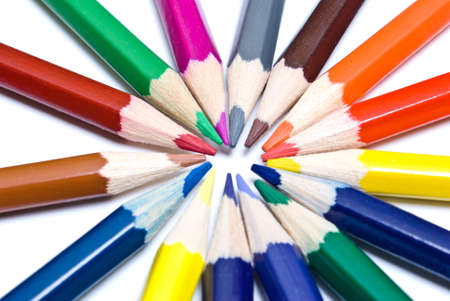 Color pencilsの写真素材