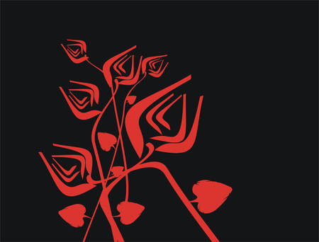 Floral collectionのイラスト素材