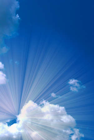  Beautiful blue skyの写真素材