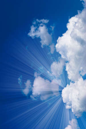  Beautiful blue skyの写真素材