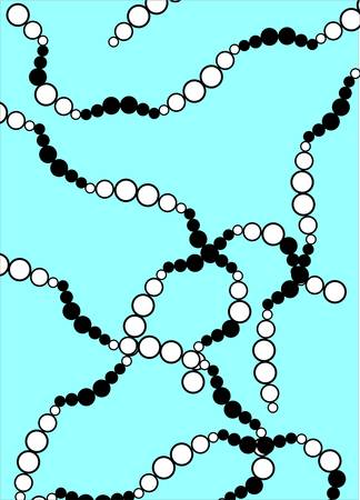 molecule iconsのイラスト素材