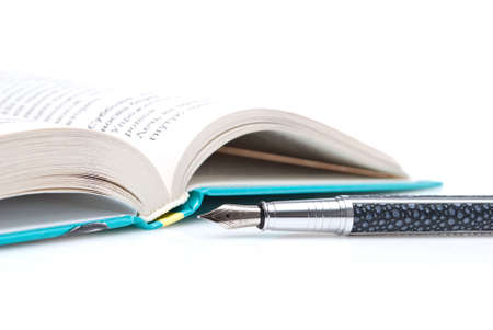 pen and bookの写真素材