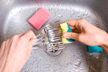  Washing upの写真素材