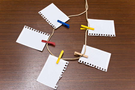 Papers for notesの写真素材