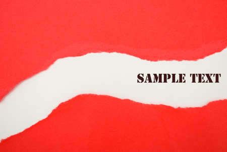 ripped paperの写真素材