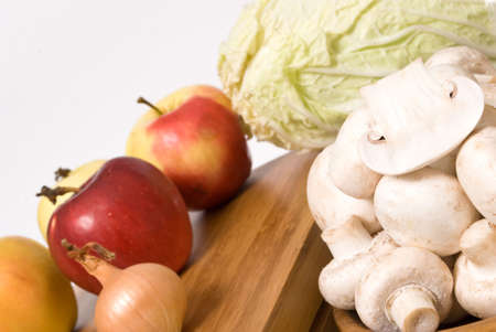 food serias: some mushroomsの写真素材