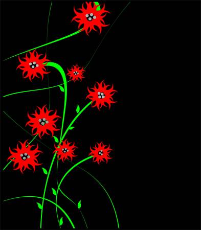 Floral collectionのイラスト素材