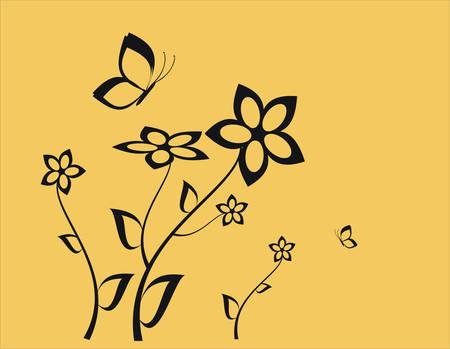  Floral collectionのイラスト素材