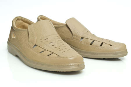 shoes isolated on the white backgroundの写真素材