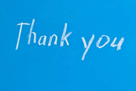 Thank youの写真素材