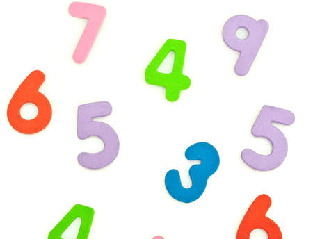 numbersの写真素材