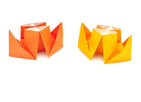Paper shipsの写真素材